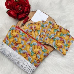 Ensemble Feuilles de ginkgo