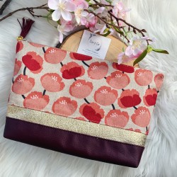 Très grande trousse Coquelicots